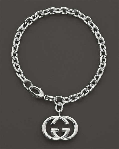 gucci silver braclet